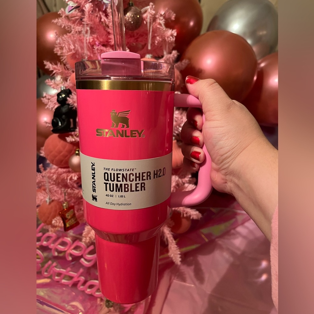 Pink Paradise-THE QUENCHER H2.0 FLOWSTATE™ TUMBLER | 40 OZ